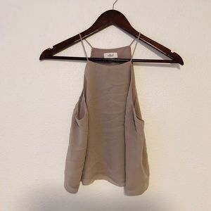 100% silk Aritzia sleeveless blouse/tank
